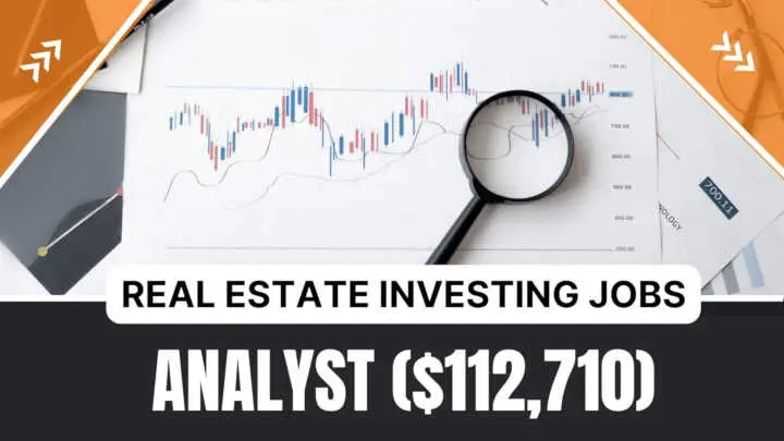 high paying real estate jobs Analyst