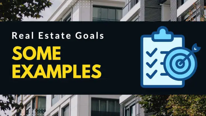 real estate goals examples